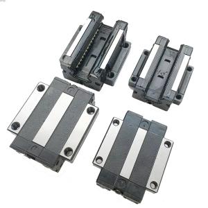 Dimensions for HG SAeries Linear guideways HGW