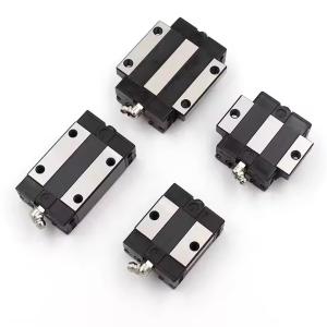 Dimensions for EG SAeries Linear guideways EGW