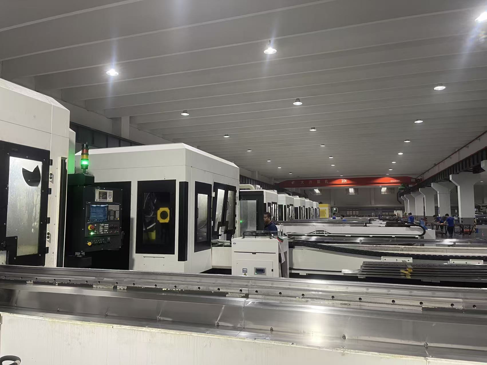 Rail plane grinding workshop